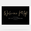 パーティー サイン 黒を検索する