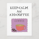 コーヒー ポストカード かわいいを検索する