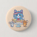 バッジ ピン ネコとネズミを検索する