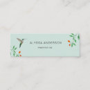ハチドリ 名刺 花を検索する