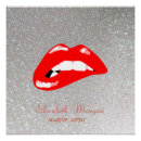 唇 口紅 ポスター 赤を検索する