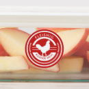 赤 フード ラベル レトロを検索する