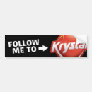 レストラン バンパーステッカー Krystalを検索する