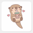 カワウソ ワウソ ウソ シール かわいいを検索する