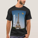 パリ フランス エッフェル塔 tシャツ 男性を検索する
