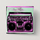 boombox 缶バッジ 音楽を検索する