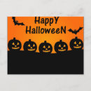 ジャッキ ポストカード ハロウィーンのカボチャのちょうちんを検索する