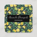 レモン 名刺 黄色を検索する