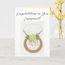 婚約 カード 水彩色を検索する