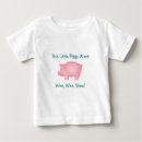 ブタ ベビー tシャツ 農場を検索する