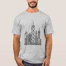 都市 ライン tシャツ 建築を検索する