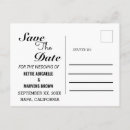 セーブ ザ デート ポストカード 女性を検索する