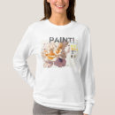 ペンキ レディース tシャツ 水彩画を検索する