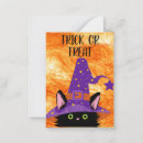 かわいい ハロウィン カード トリック オア トリートを検索する