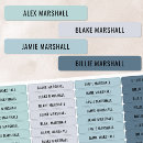 キッズ ラベル キッズ名を検索する