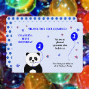 かわいい パンダ カード 子供を検索する