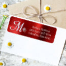 シック 返信用 宛名ラベル 女性を検索する