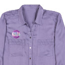 紫色 缶バッジ 子供を検索する