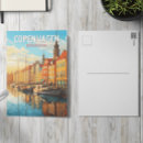 コペンハーゲン デンマーク ポストカード レトロなビンテージを検索する