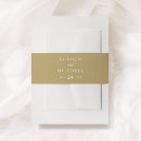 結婚 招待状 ベリーバンド シンプルを検索する