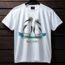 青い tシャツ 男性を検索する
