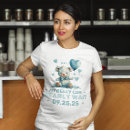 ベビーシャワー tシャツ 水彩画を検索する