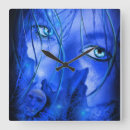 恐怖 壁時計 スカルを検索する