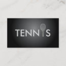 テニスコーチ 名刺 ラケットを検索する