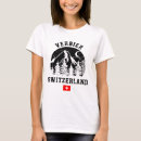 スイス 山 レディース tシャツ 自然を検索する