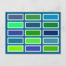 緑 ポストカード 青を検索する