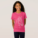 馬 ガールズ tシャツ 子供を検索する