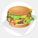 チーズ バーガー シール 食べ物を検索する
