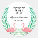 鳥 フラミンゴ ラミンゴ ミンゴ ンゴ シール モノグラムを検索する