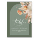 結婚 テーブルカード スタイリッシュを検索する