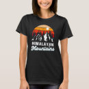 ヒマラヤ山脈 tシャツ 自然を検索する