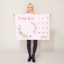 マイルストーン ブランケット 女の赤ちゃんを検索する