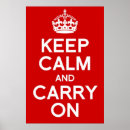 keep calm and carry on ポスター やる気を起こさせるを検索する