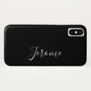 iphone ケース 黒を検索する