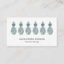 パイナップル 名刺 シンプルを検索する