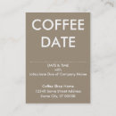 コーヒー 名刺 カスタマーを検索する