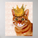 王冠 ポスター 猫を検索する