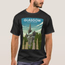 グラスゴー スコットランド tシャツ 都市を検索する