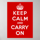 keep calm carry ポスター Crownを検索する