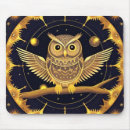 夜 フクロウ マウスパッド 星を検索する