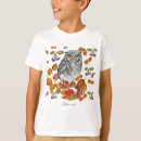 美しい フクロウ tシャツ カラフルを検索する