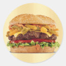 ハンバーガー シール ファースト フードを検索する