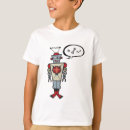 かわいい ロボット tシャツ すべての子供を検索する