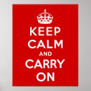 keep calm carry ポスター Crownを検索する