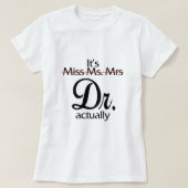 0おもしろいZdl恋しく思さんDr.実際に医師Appr Tシャツ (デザイン正面)