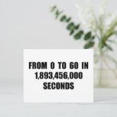 0から60秒 ポストカード (スタンド正面)